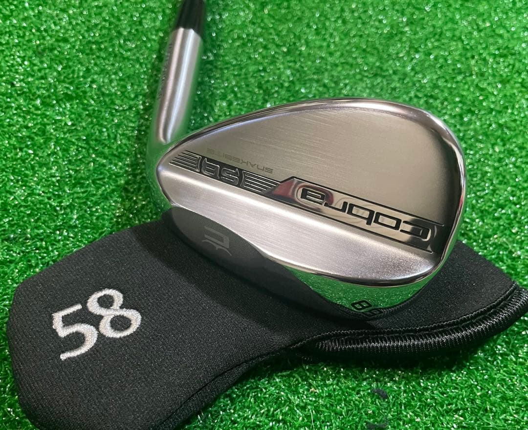 【超美品】コブラ（Cobra）スネークバイト ウェッジ 58° Wソール