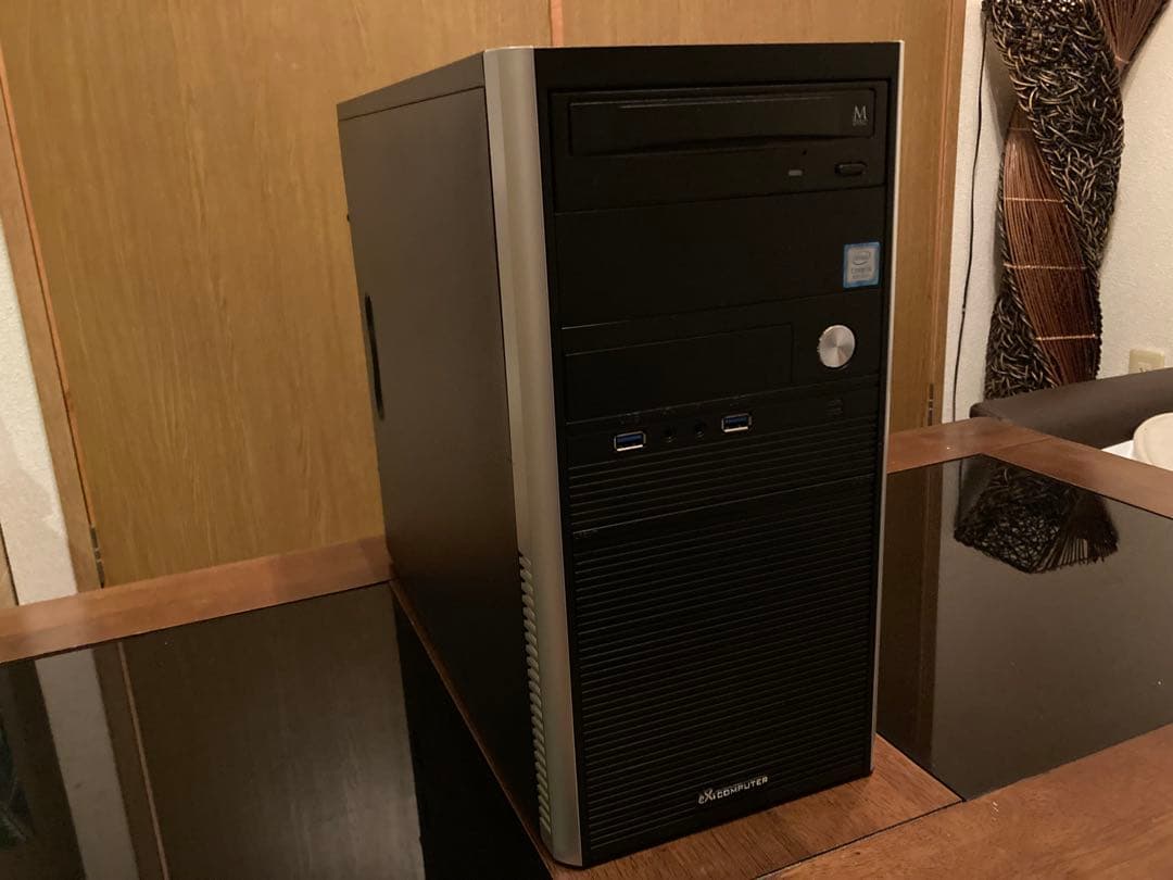 ★デスクトップPC ブラック USB3.0 HDMI