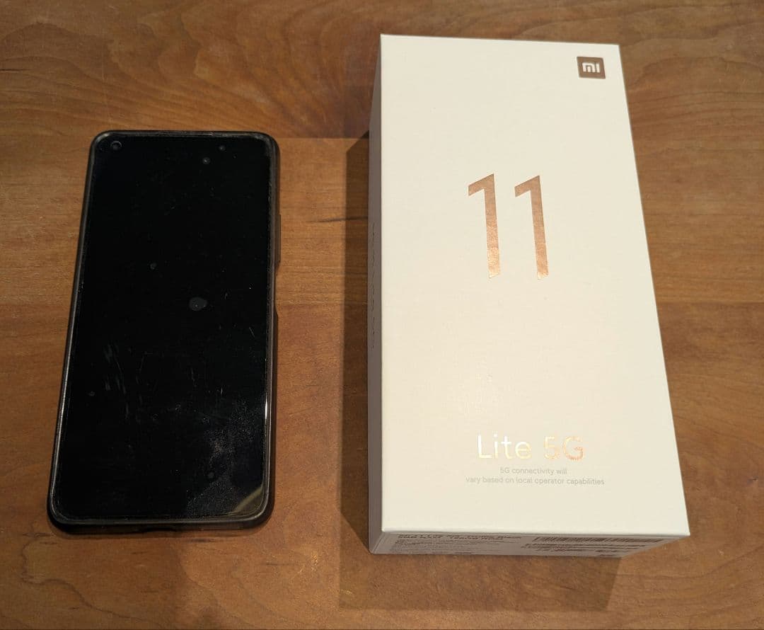 【美品】Mi 11 Lite 5G 128GB simフリー