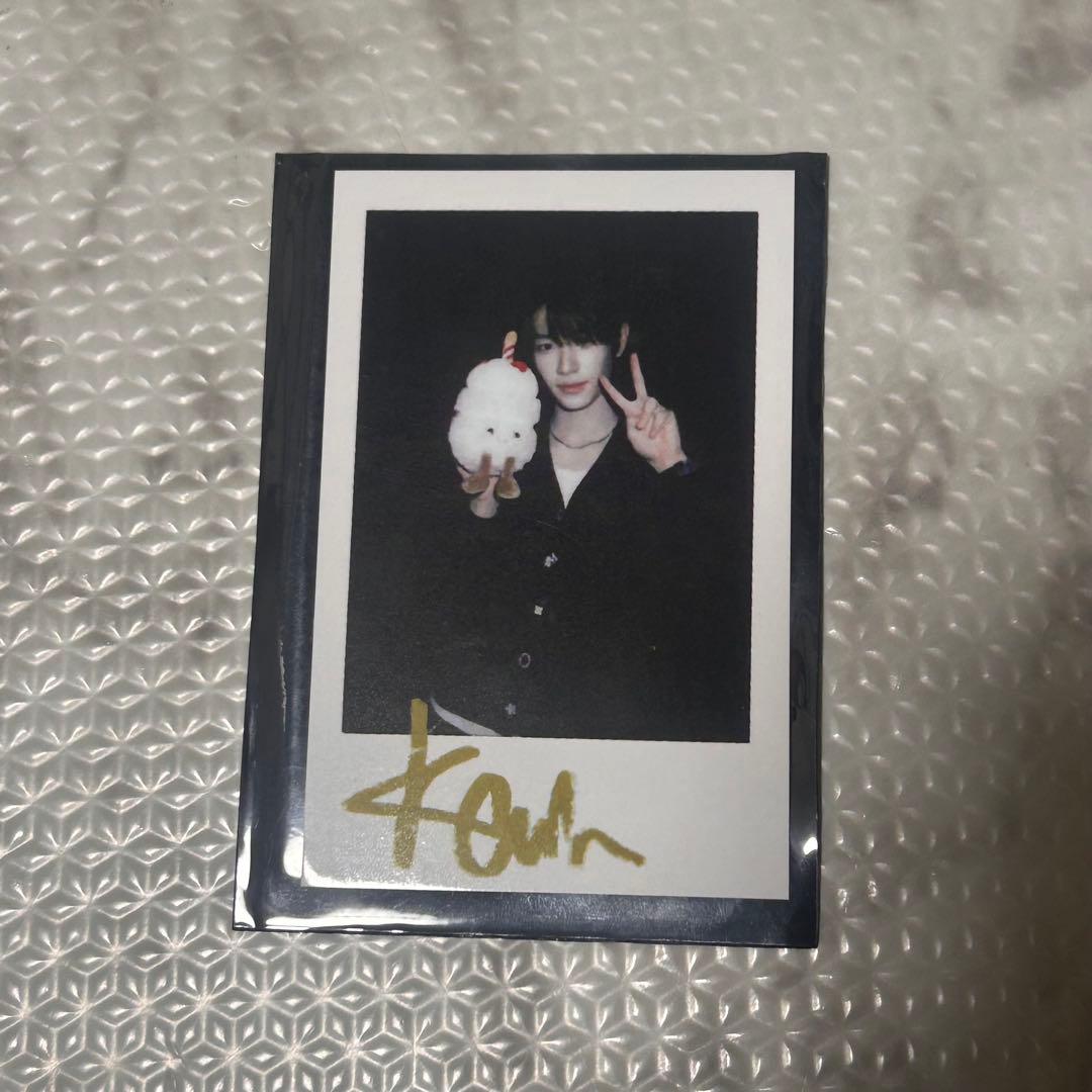 カイウェン トレカ 特典 makestar メクス 当選者特典 ポラロイド風