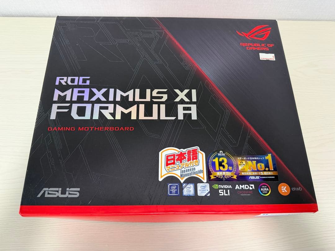 【難あり】ROG MAXIMUS XI FORMULA +Cosairファン