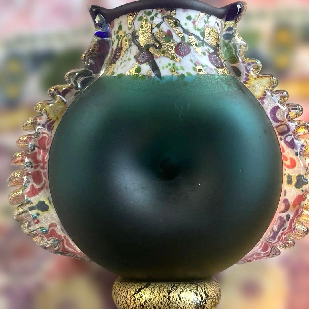 ガラス工芸　黒木国昭作