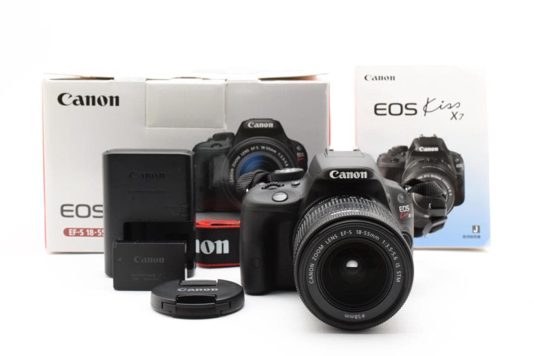 Canon EOS Kiss X7 + 18-55mm 一眼レフレンズキット