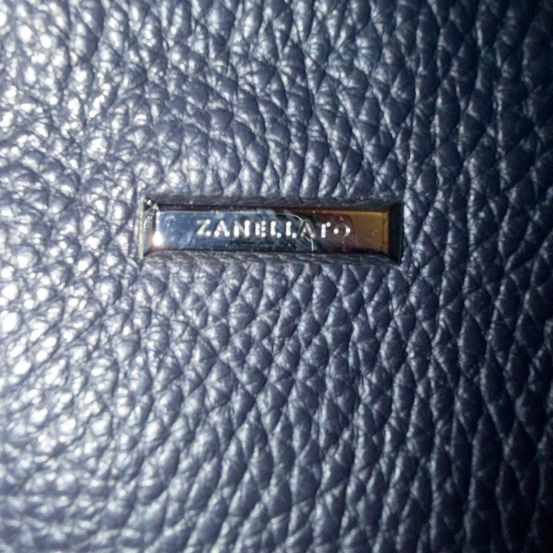 a*a様 ZANELLATO ブラックレザー トートバッグ