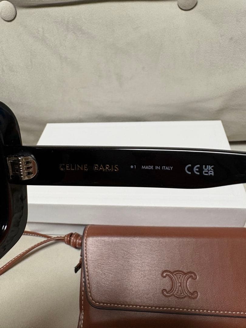 【CELINE】ブラック サングラス ケース付き