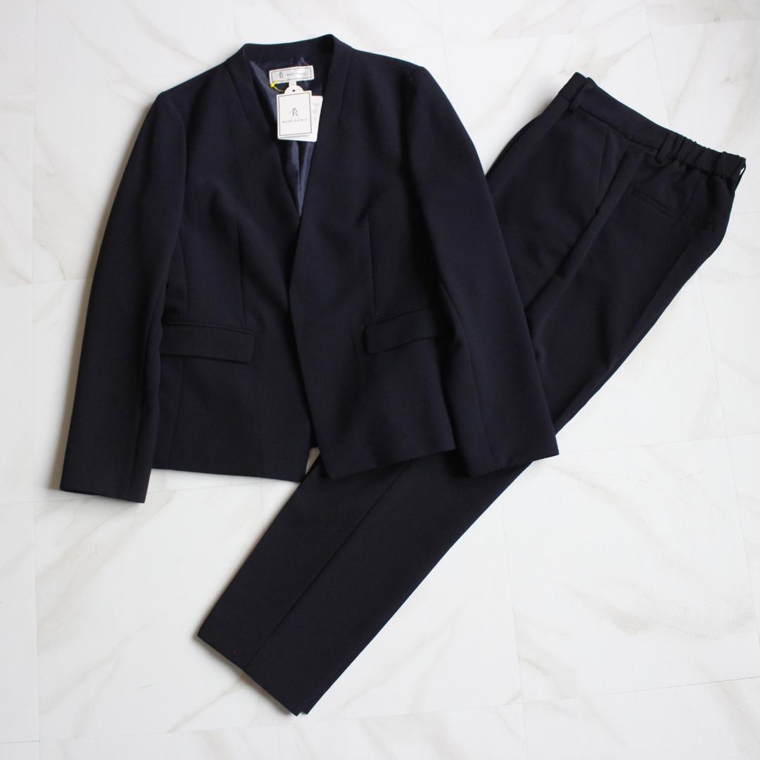 【新品タグ付き】ROPE PICNIC ノーカラー セットアップスーツ M L