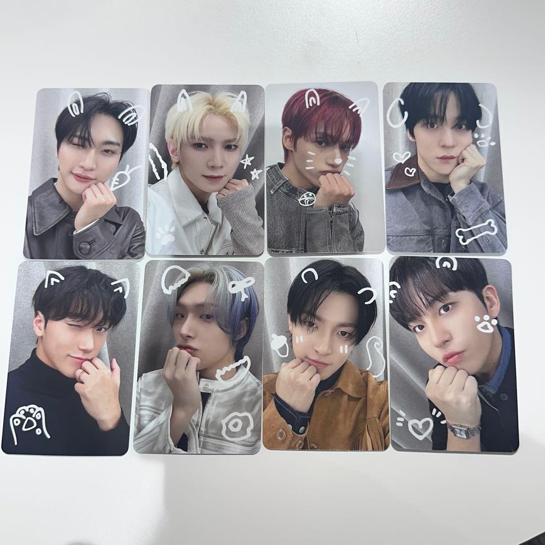 ATEEZ apple music ラキドロ トレカ 8枚 セット