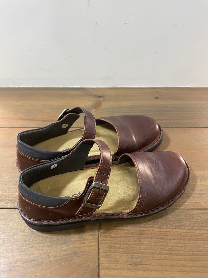 naot OLGA ブラウン バッファローレザー 革靴