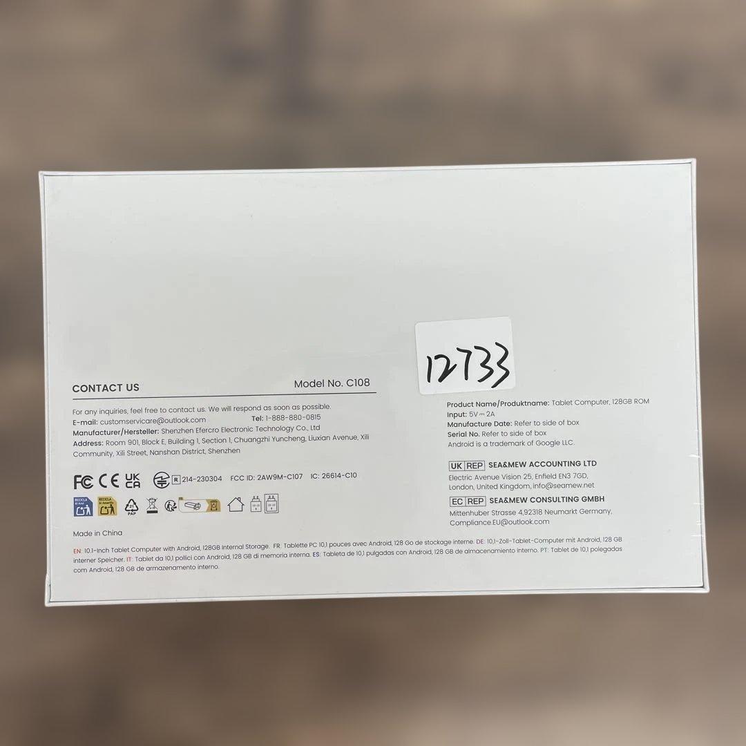 12733 タブレット 10インチ wi-fiモデル AUMI AI OS