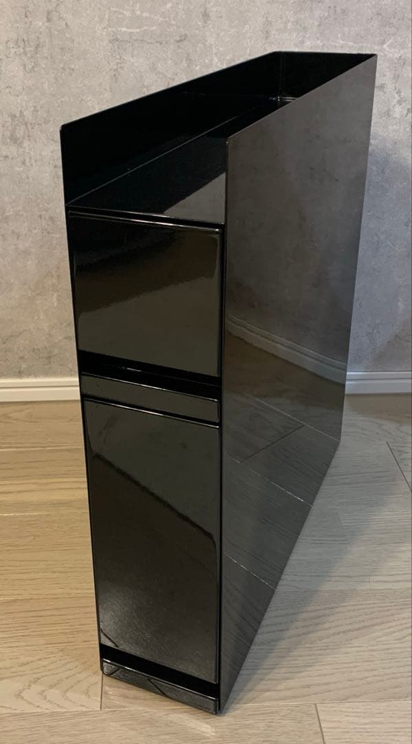 tower 隠せる調味料ラック 2段