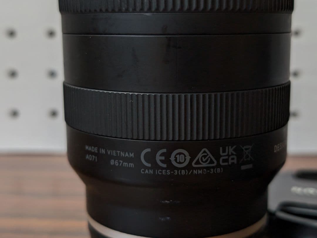 TAMRON 28-200mm F2.8-5.6 Di III RXD 中古品