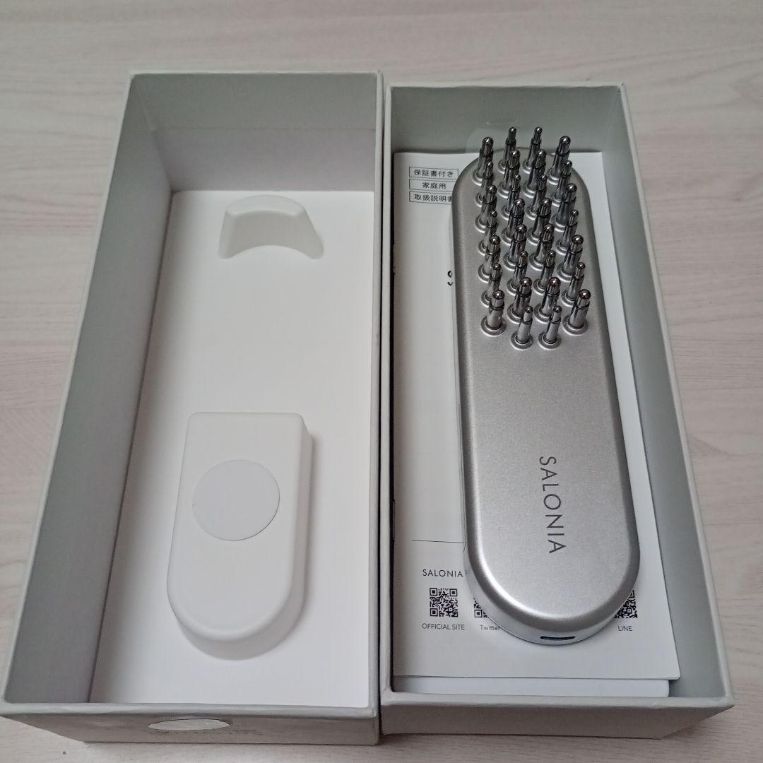 ほぼ新品★サロニア EMSリフトブラシ 説明書、充電ケーブル付
