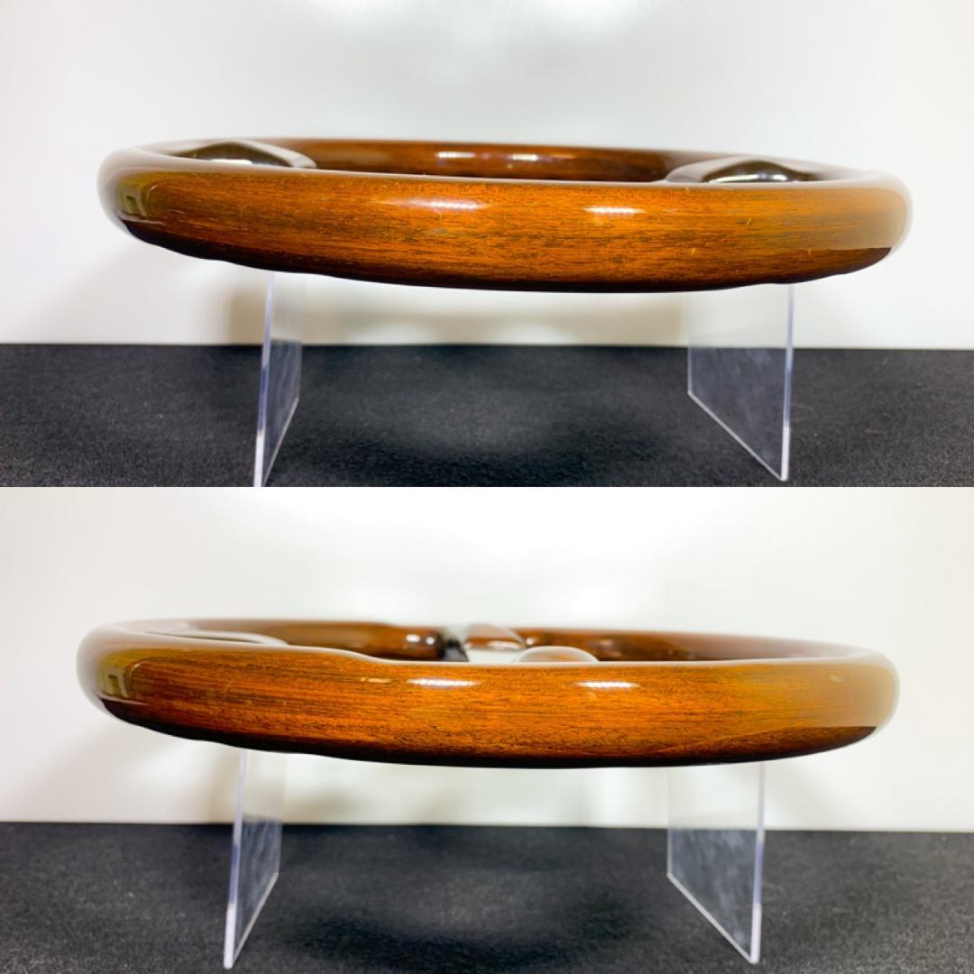 MOMO モモ ヴェローチェ ウッドステアリング 35cm ダークウッド