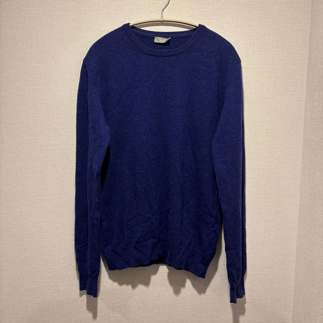 【クリス期】ディオールオム　カシミア100% ニット　クルーネック