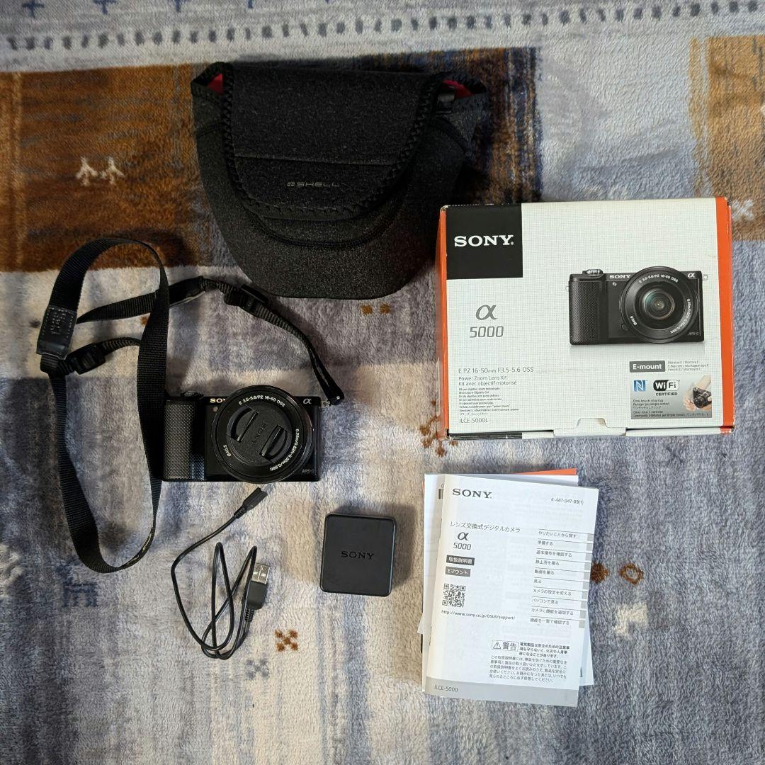 ソニー ミラーレス一眼 α5000 SONY ILCE-5000