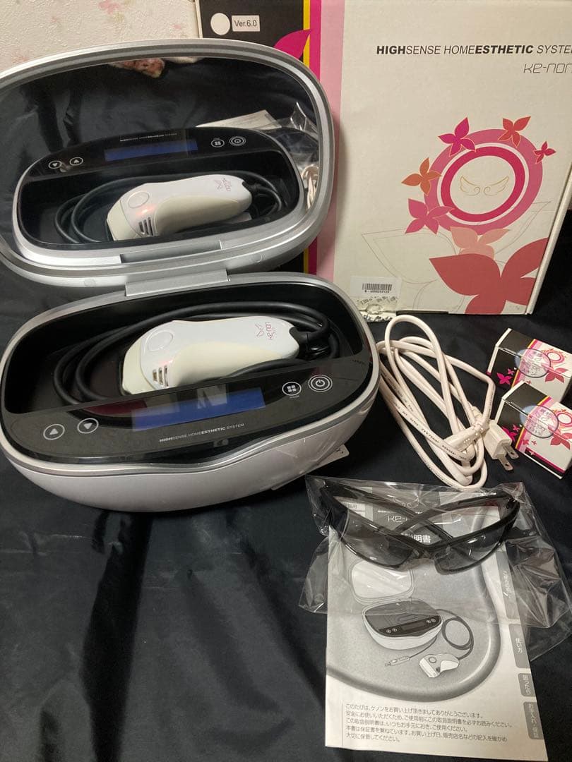 Ke-non ケノン　フラッシュ式脱毛器　ver.6.0 カートリッジ付
