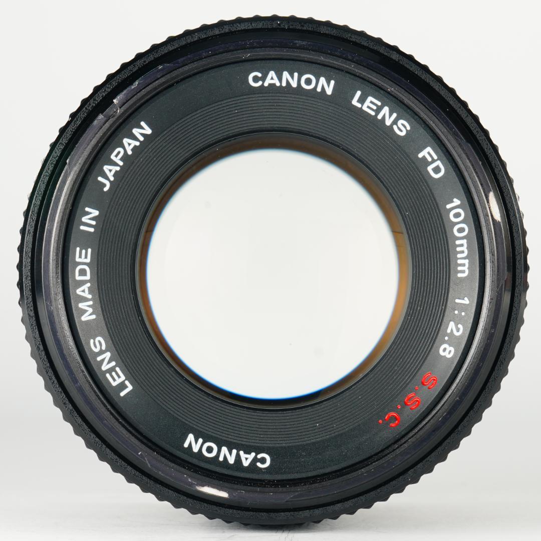 【Lレンズ級】Canon FD 100mm F2.8 S.S.C 899