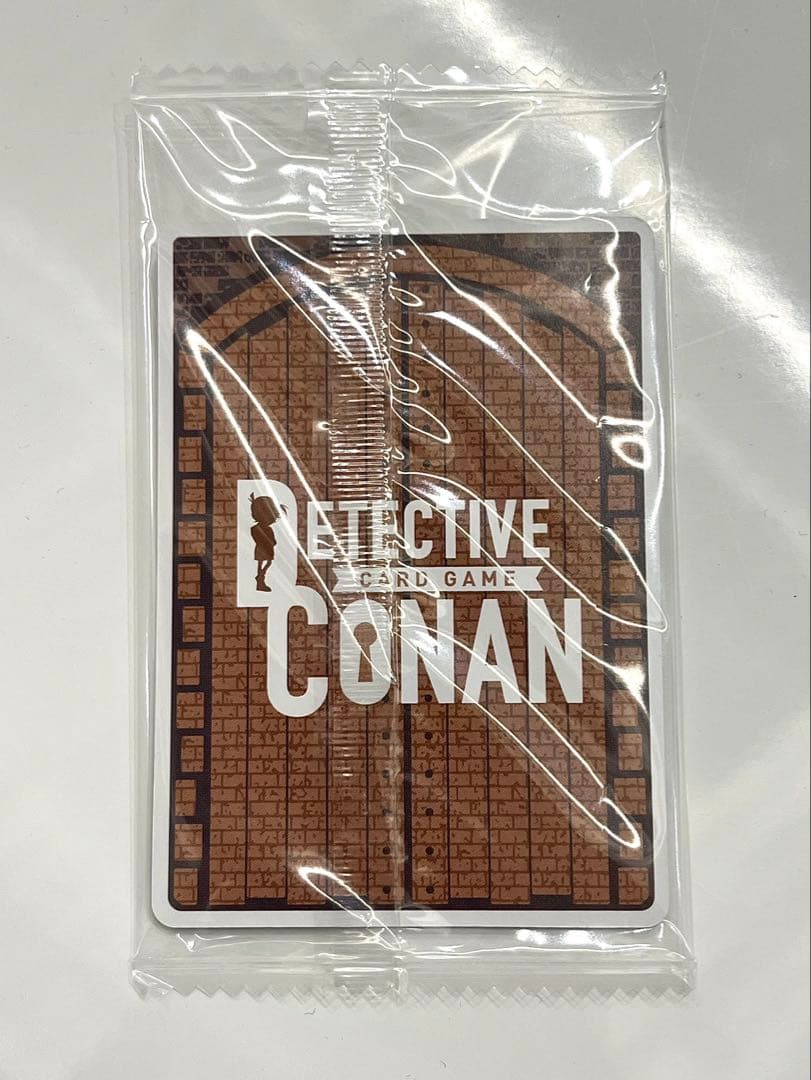 未開封　名探偵コナンカード　江戸川コナン　4勝賞プロモ　探偵マスターズ