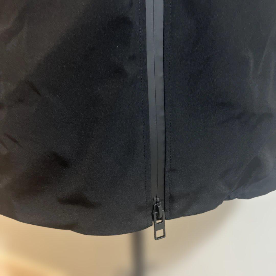 ZARA フード付き　ジャケット　M ブラック　黒　ザラ　ダウン