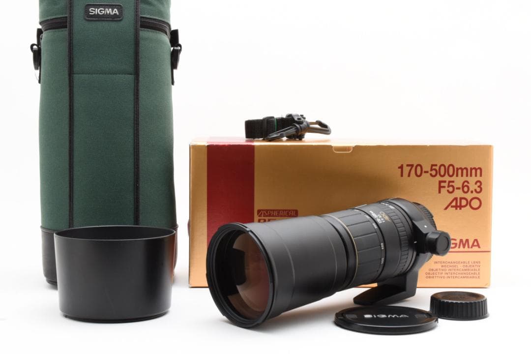 ニコン用 超望遠　SIGMA 170-500mm F5-6.3 APO
