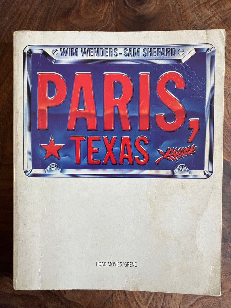 PARIS,TEXAS 写真集 Wim Wenders Ry Cooder