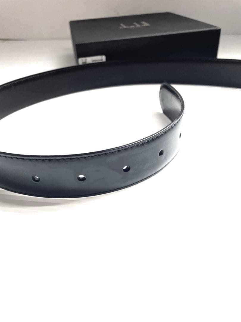 ダンヒル　レザーリバーシブルベルト