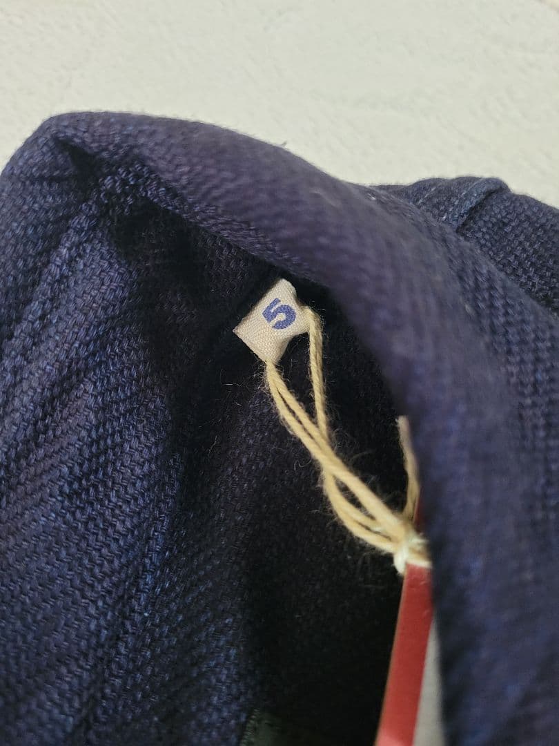 未使用 UES ウエス インディゴ ヘビーネルシャツ 501655 サイズ５