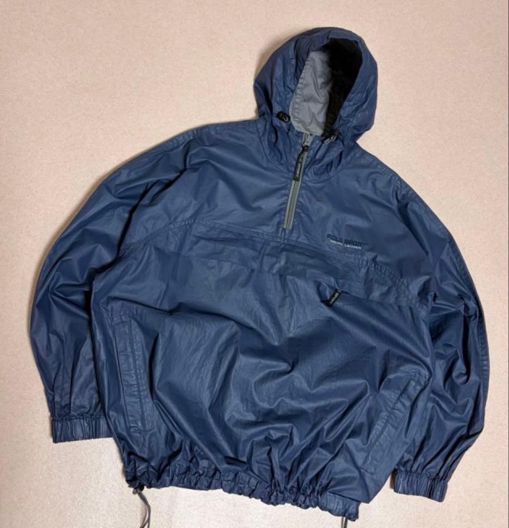 希少 90s POLO SPORT Coating Anorak Jacket