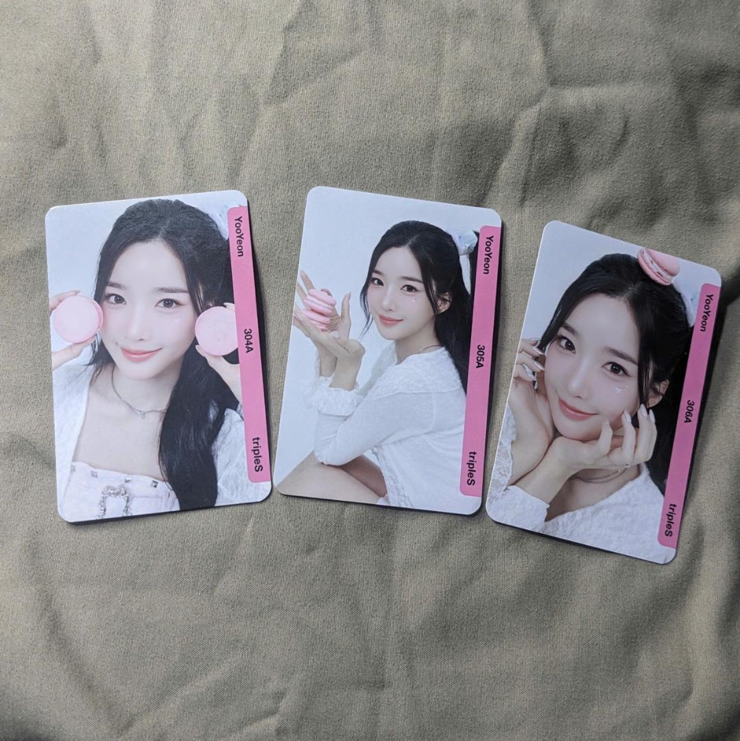 ユヨン tripleS msnz objektトレカ QR未使用 3枚