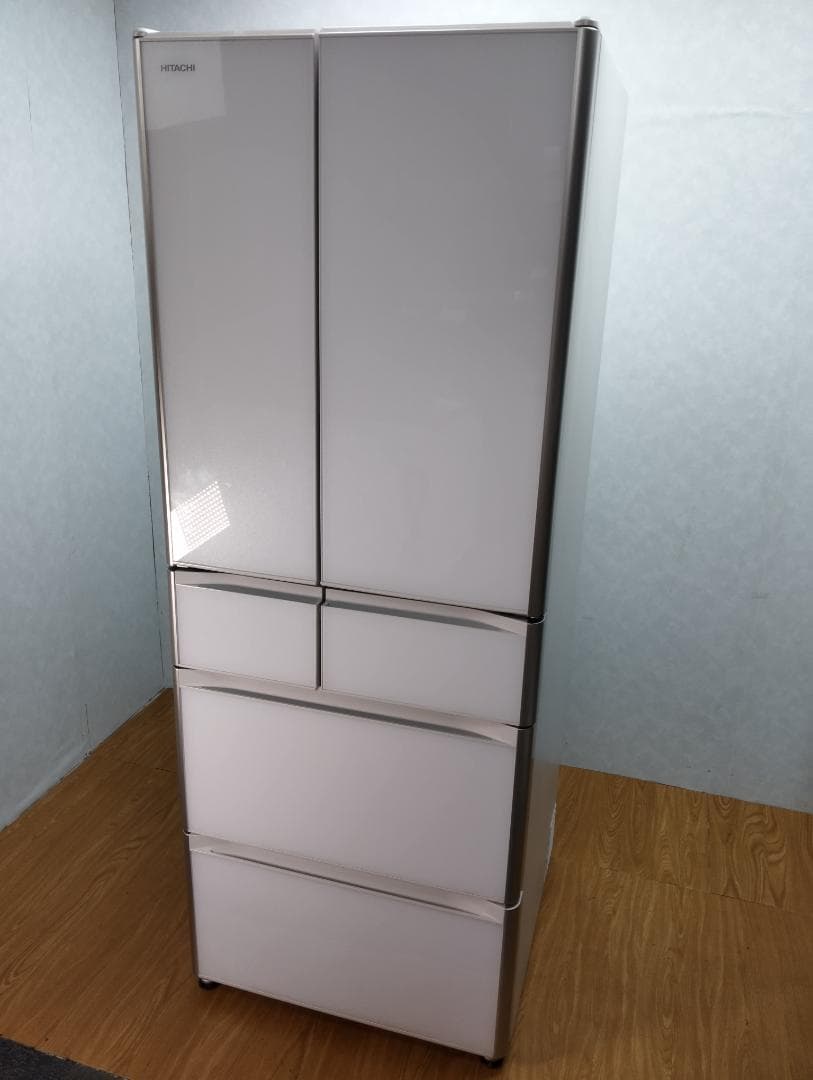 K♢074 日立 ６ドア冷蔵庫 R-XG51J