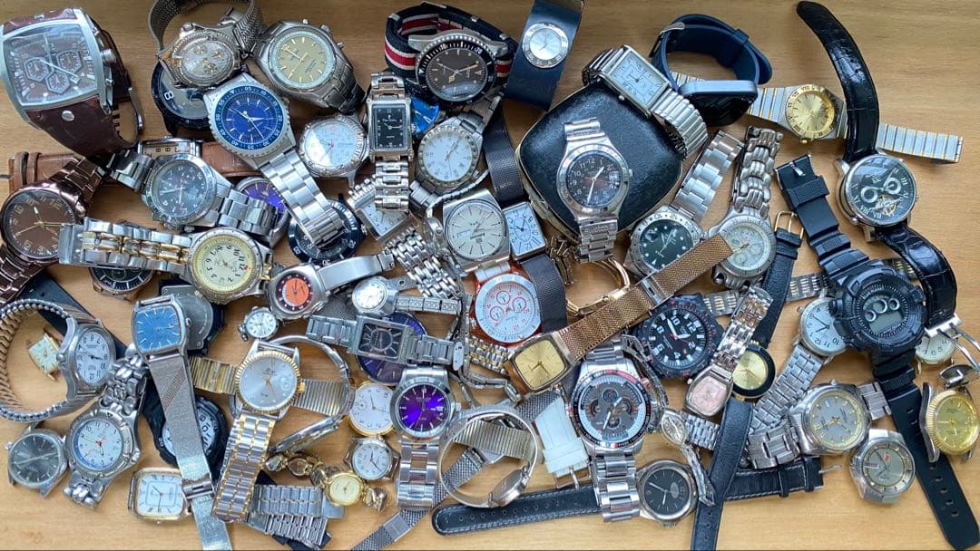 腕時計　69本 まとめ売り　レディース、メンズ混載
