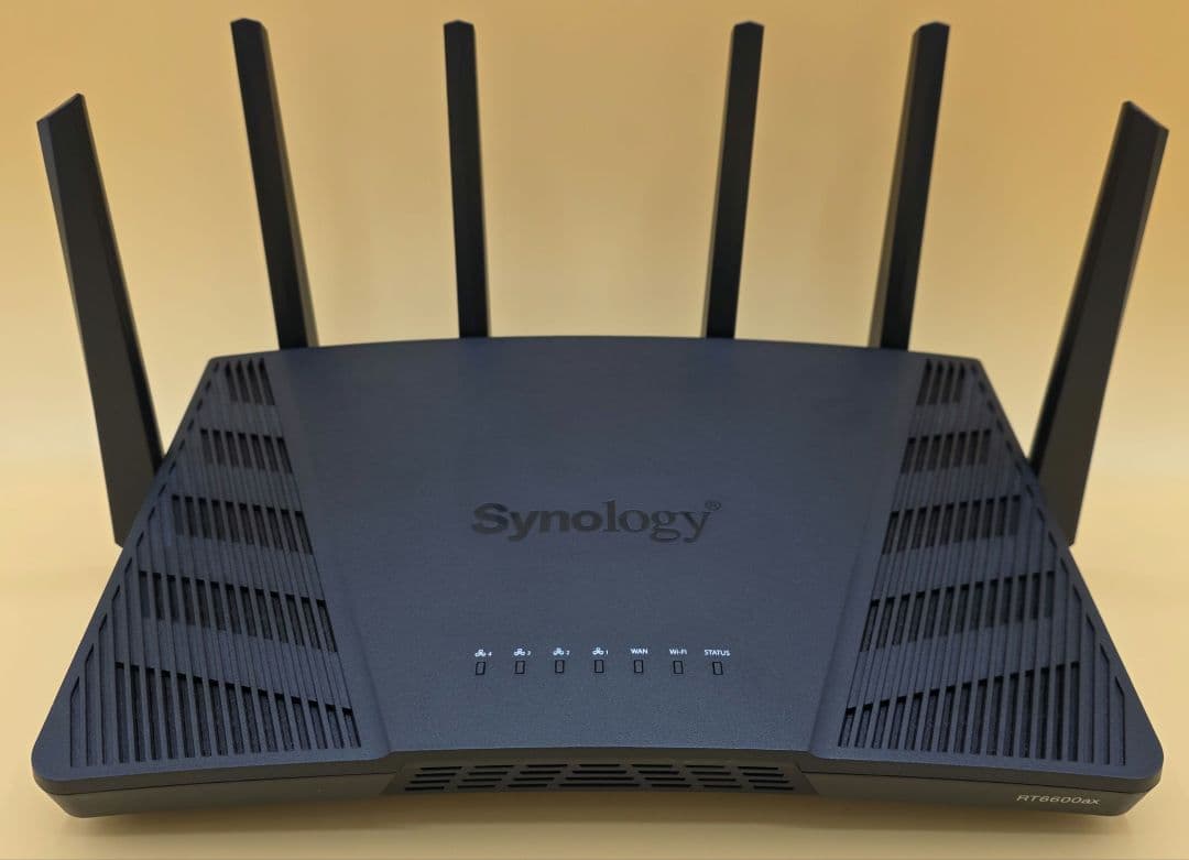 Synology RT6600ax トライバンドWi-Fi 6ルーター ①