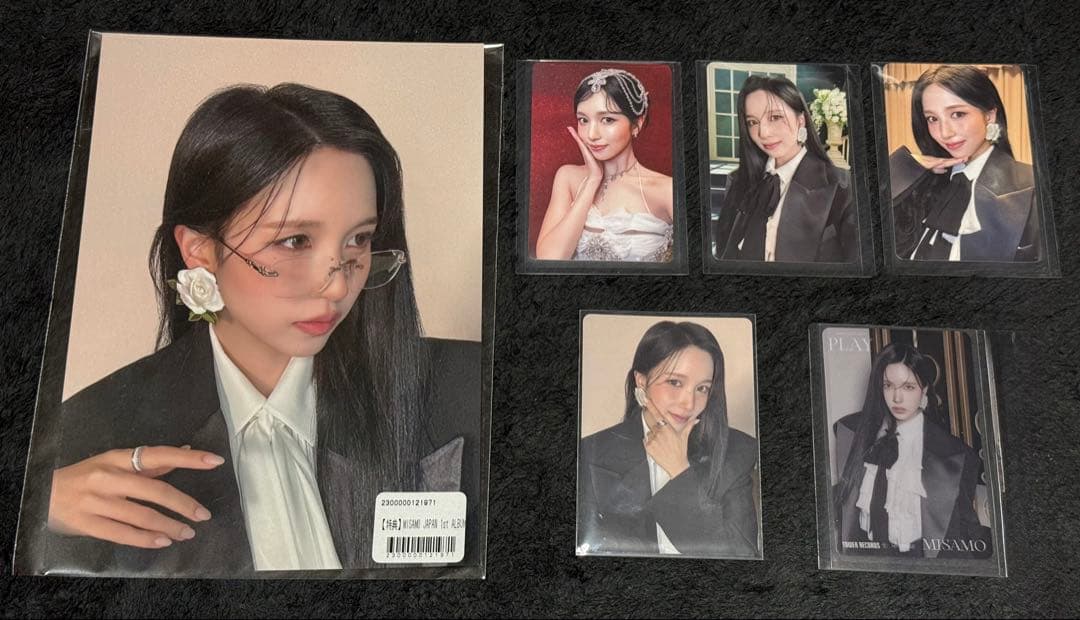 MISAMO 「PLAY」封入トレカ 購入特典ポストカード ラキドロ ミナ