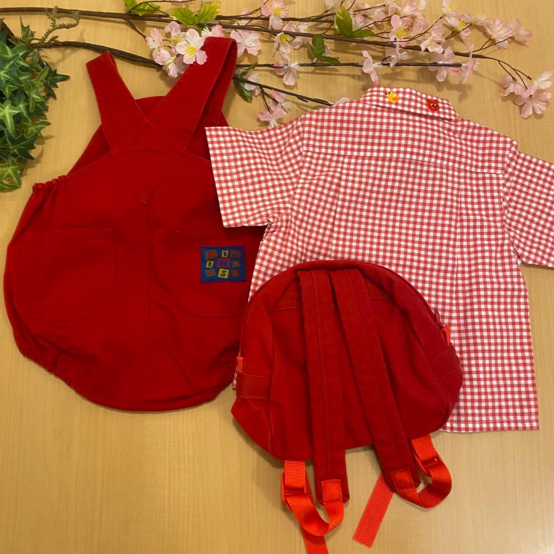 希少　ミキハウス　ブラウス　ダルマオール　立体クマロンパース　リュックまとめ売り