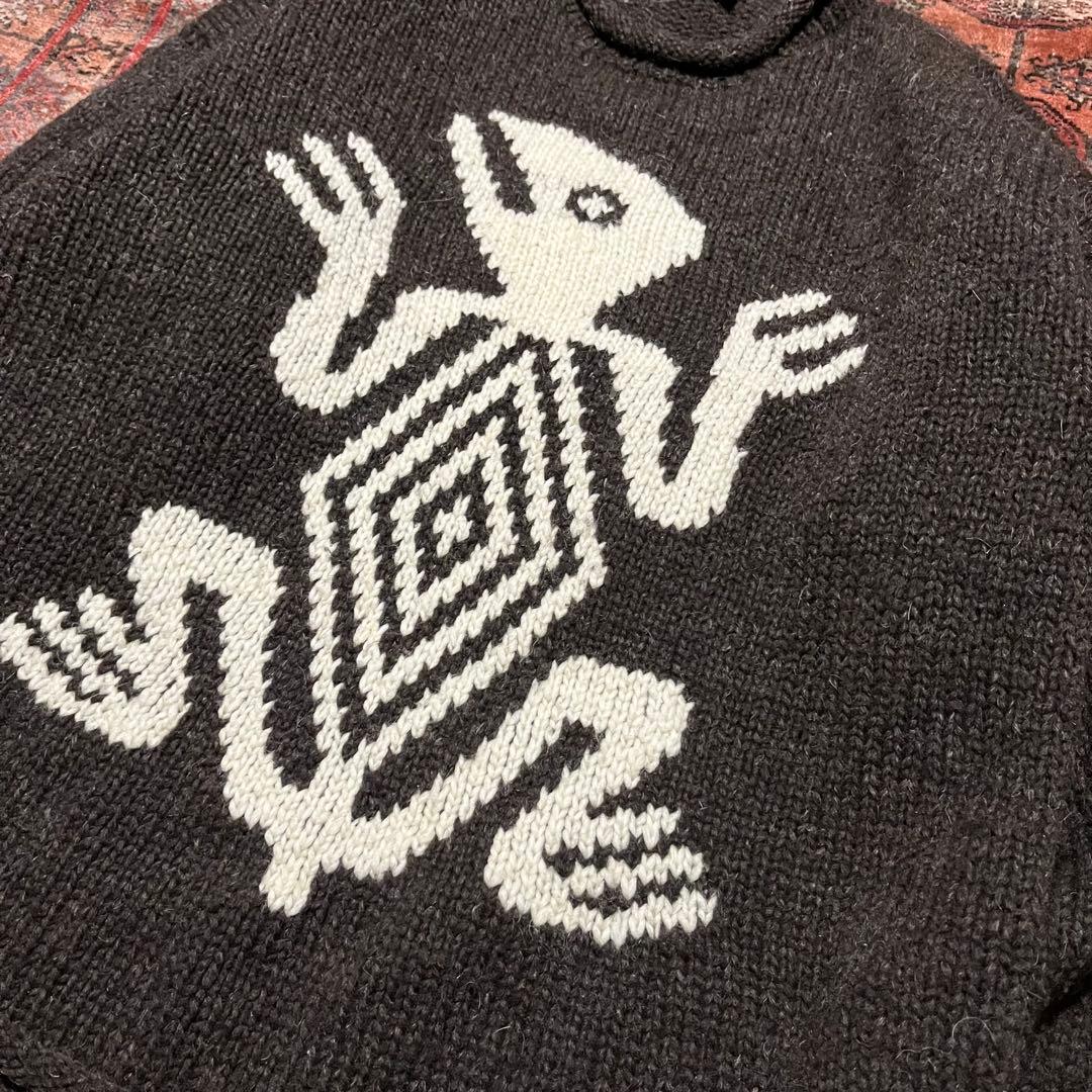 e*n様 80S Ecuador Knit MACHAMAMA エクワドルニット