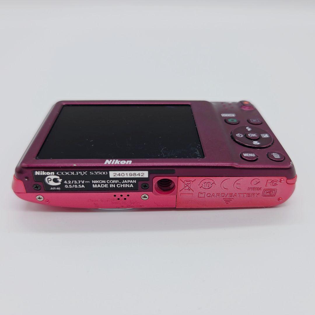 美品✨Nikon COOLPIX S3500 ピンク コンデジ デジカメ ニコン