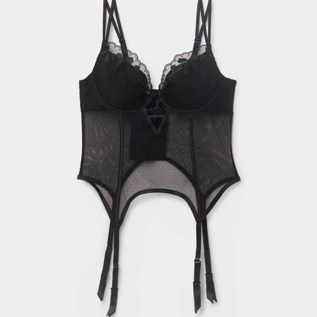 ビスチェガーター75B ブラジリアンM Frou Frou Romance