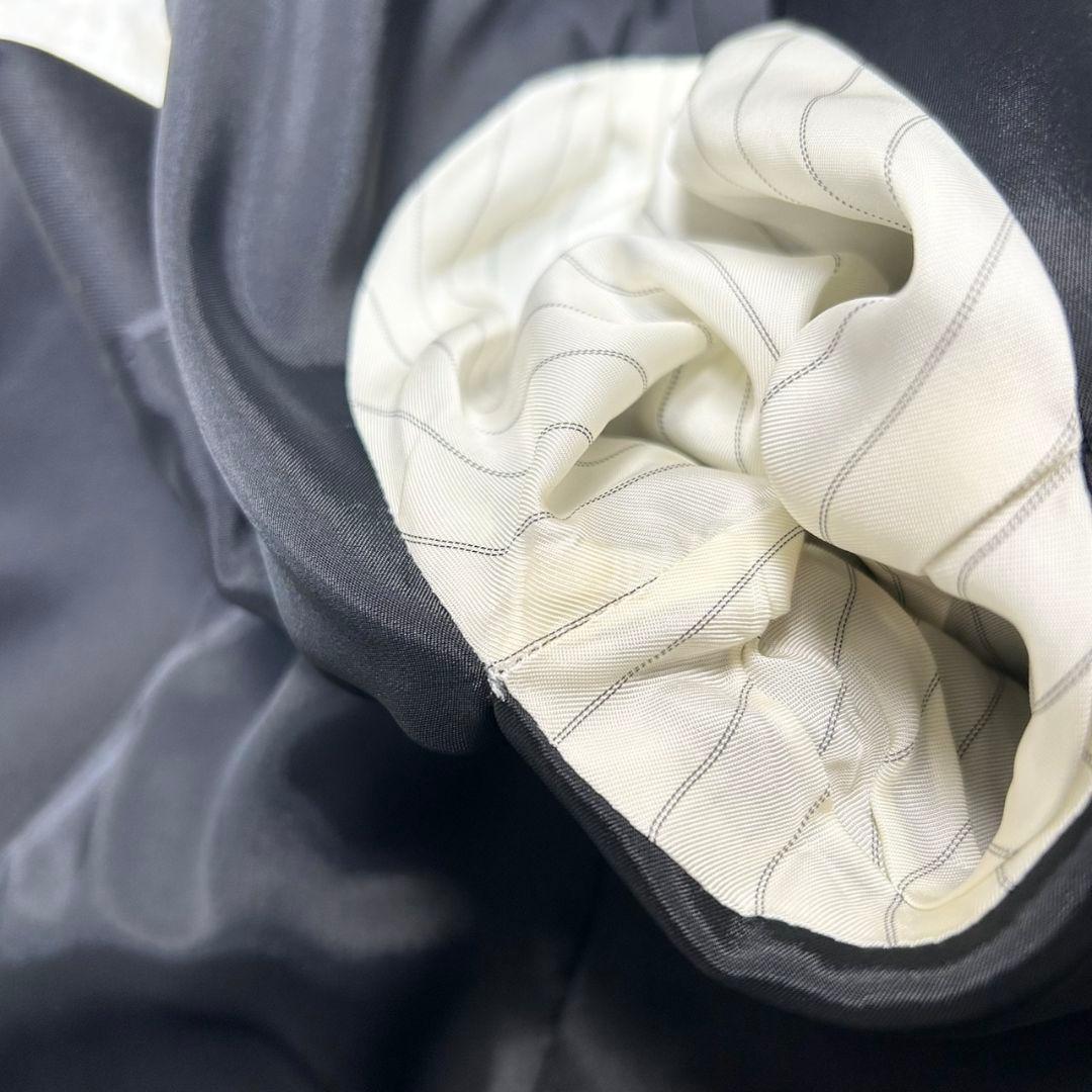 【美品】23区 パンツスーツ セットアップ ブラック ウール生地 M/Lサイズ