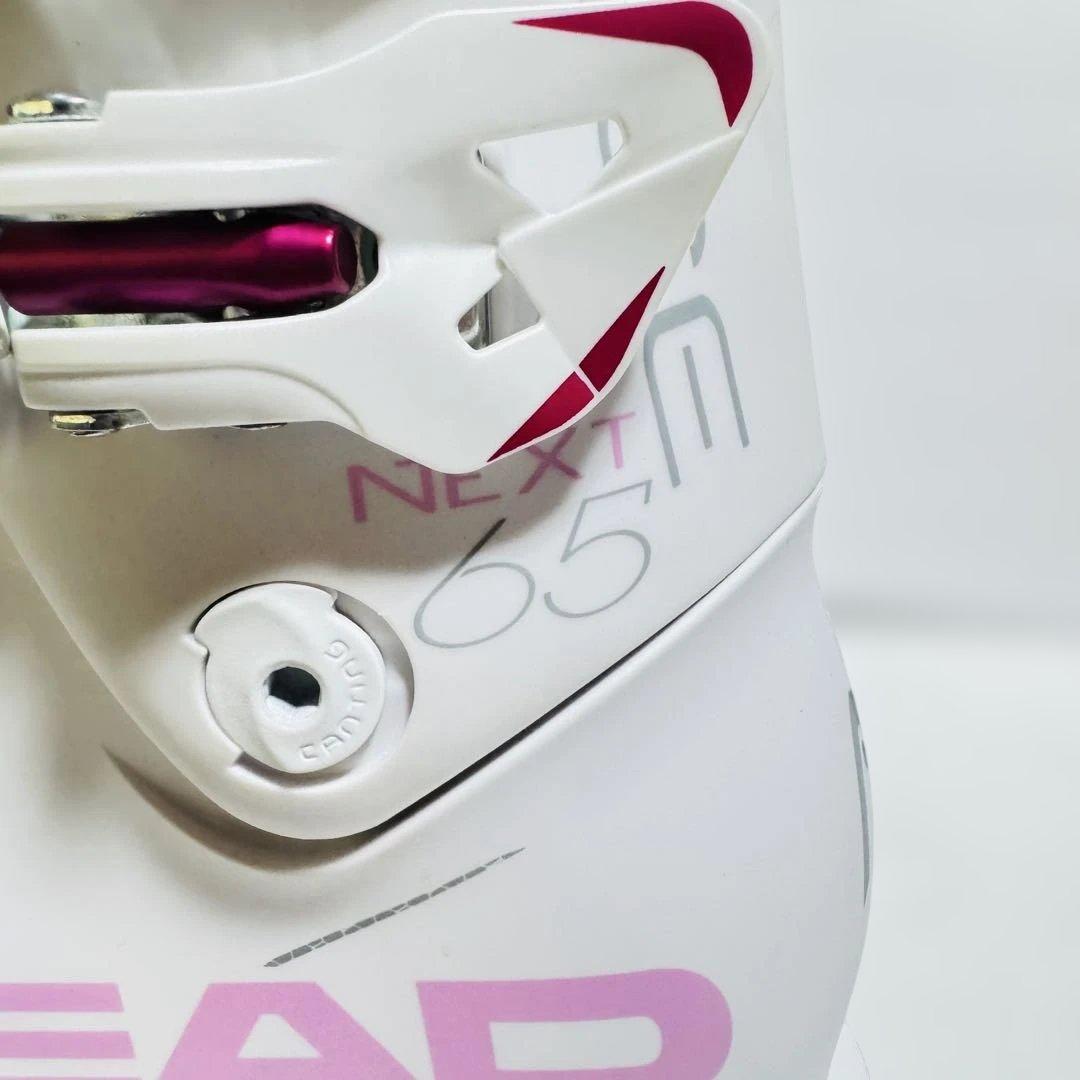 24-24.5cm HEAD Next Edge 65 Wスキーブーツ白色