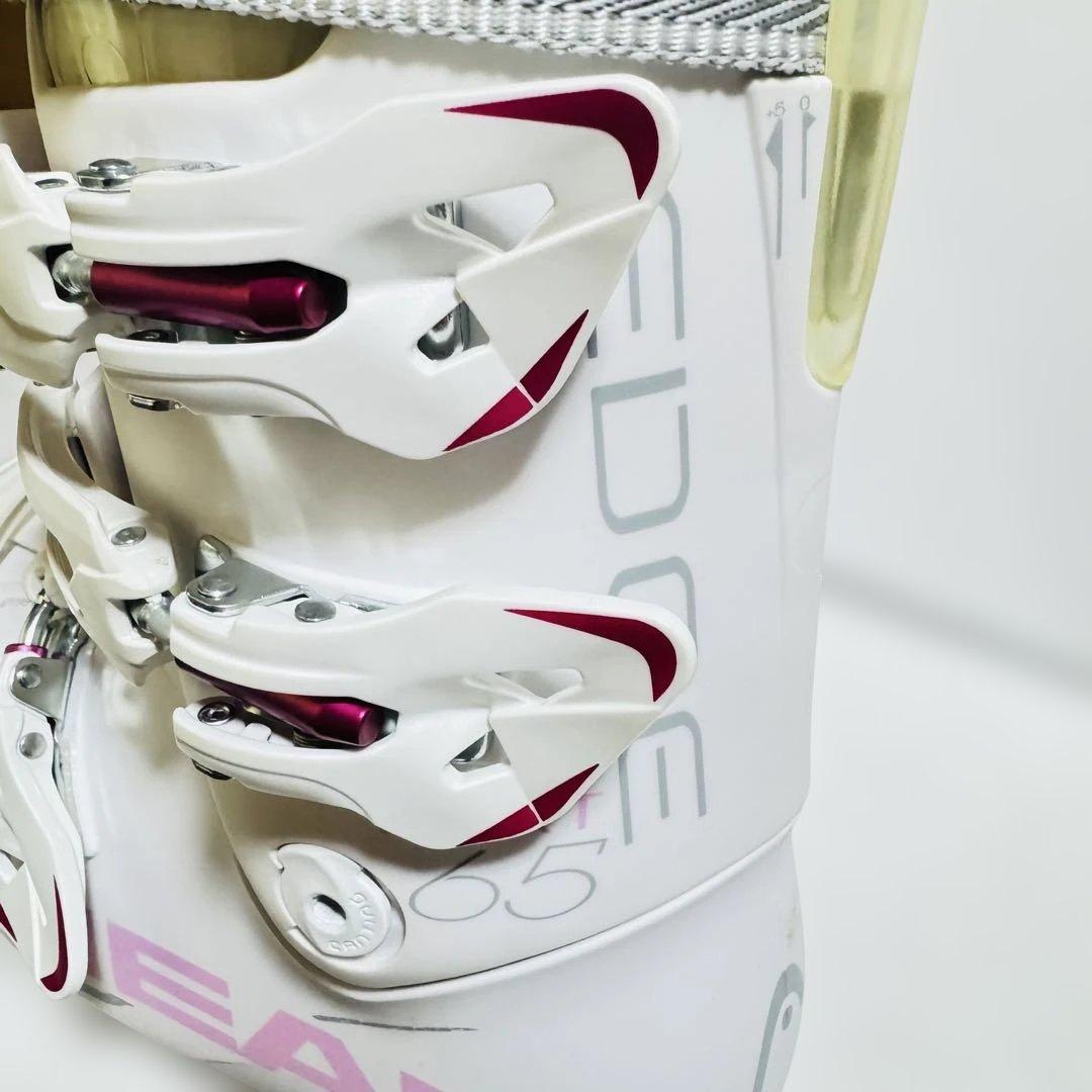 24-24.5cm HEAD Next Edge 65 Wスキーブーツ白色