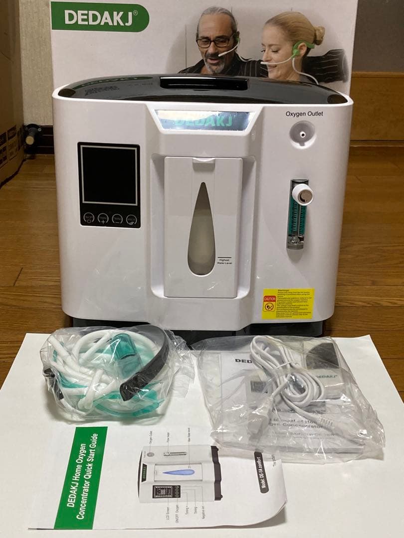 【新品・未使用】DEDAKJ 酸素濃縮器 DE-1A 1-7L/min