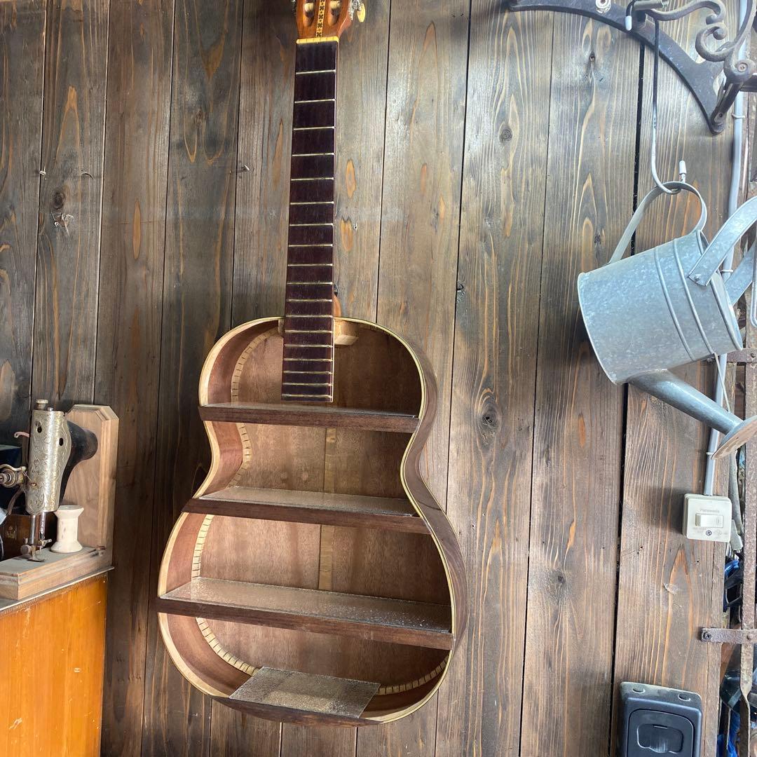 ギターリメイク　飾り棚