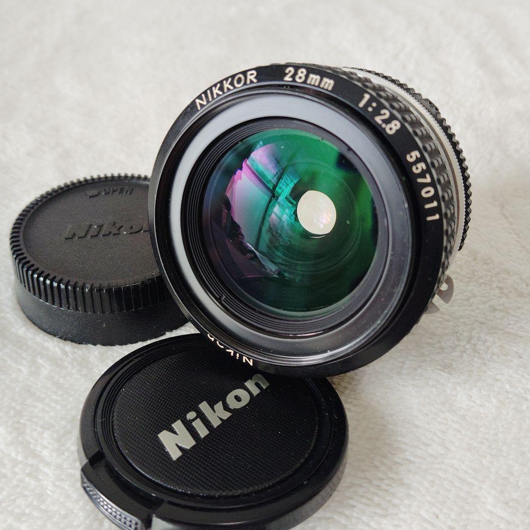 Nikon NIKKOR 28mm F2.8 単焦点 レンズ
