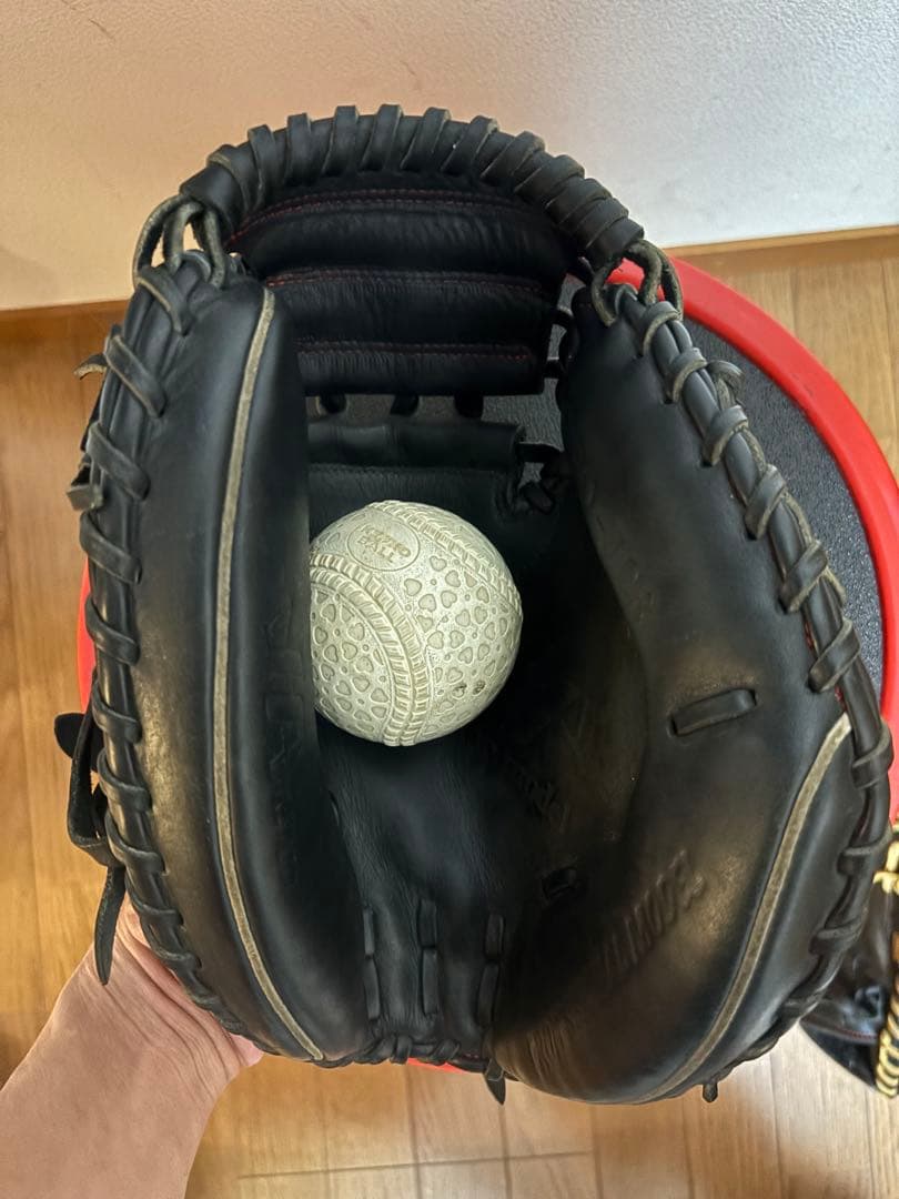 ハタケヤマ　ジュニア　少年　キャッチャーミット