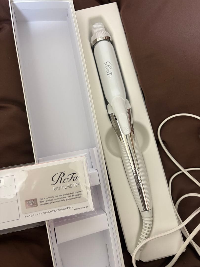 ReFa カールヘアアイロン RCF1904 ホワイト