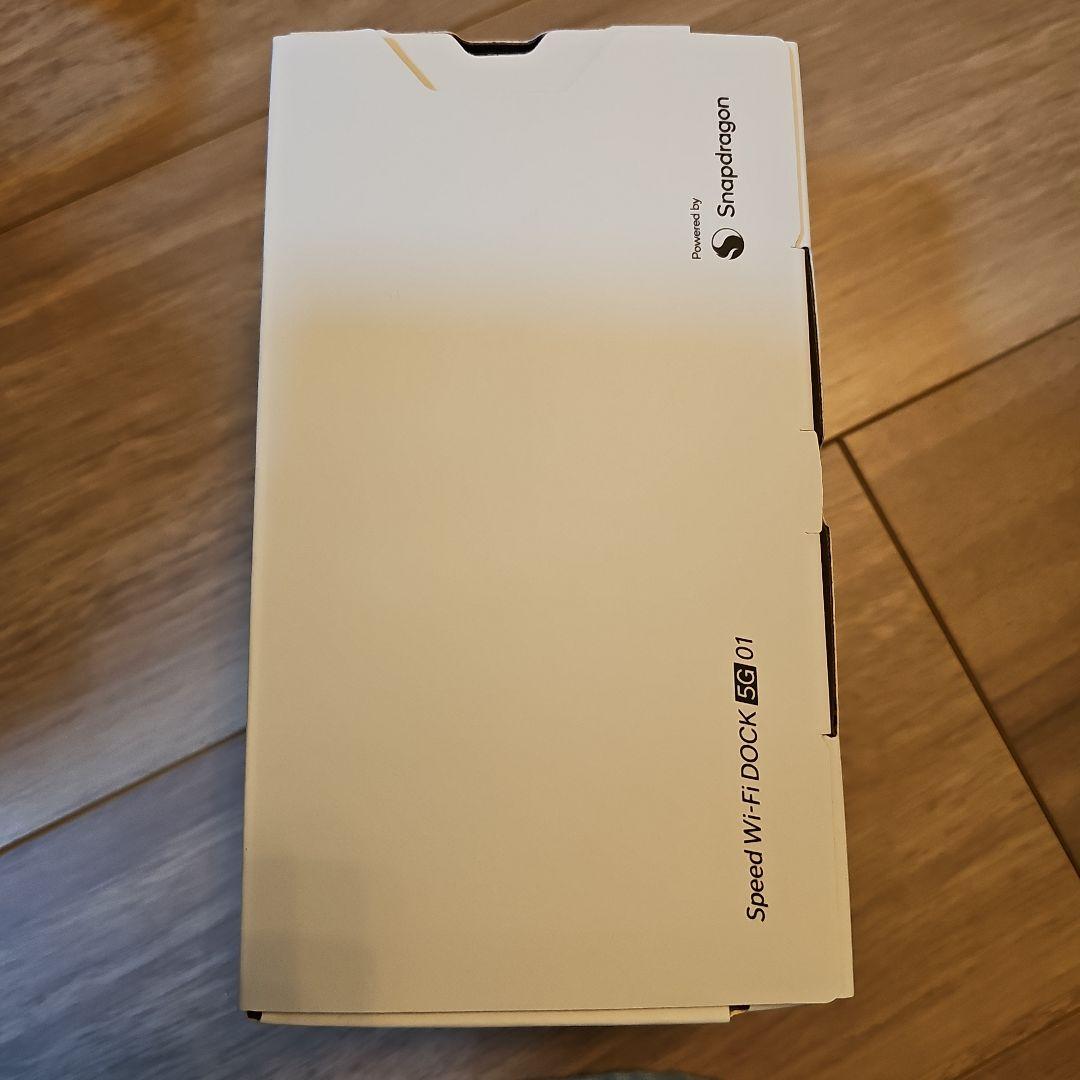 Speed Wi-Fi DOCK 5G 01 UQ WiMAX/5G対応