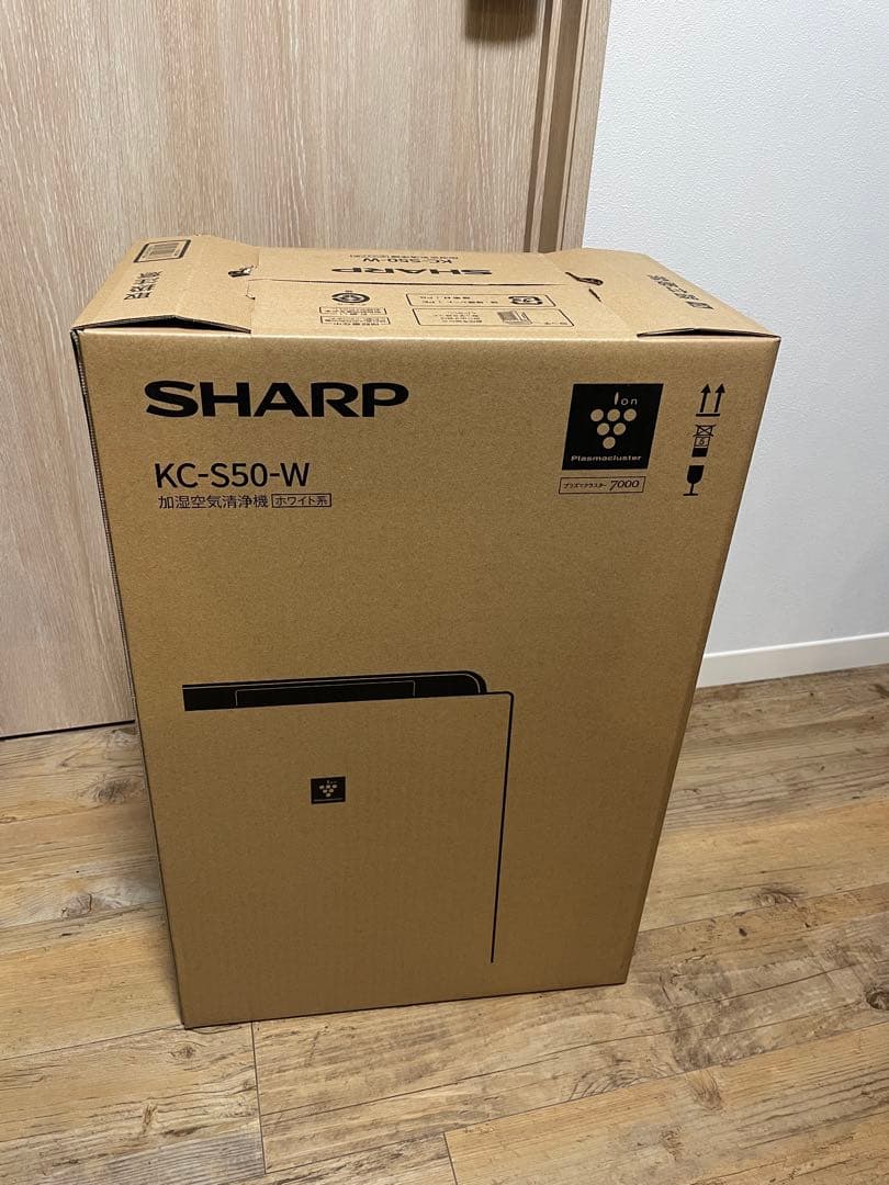 SHARP KC-S50-W 空気清浄機