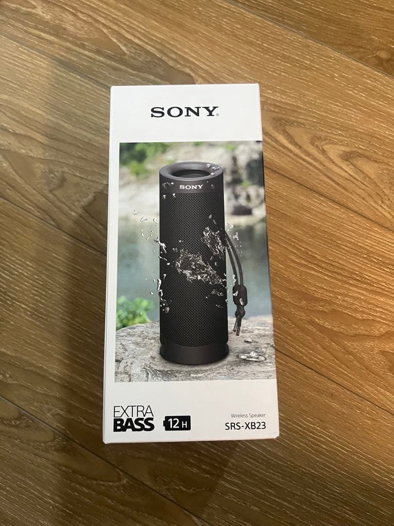 【未開封】SONY ワイヤレススピーカー SRS-XB23 ブラック