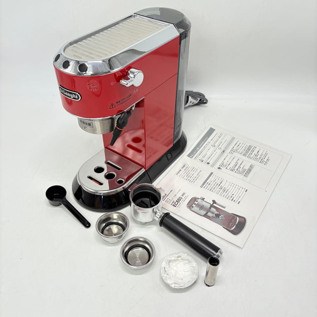【美品・動作良好】デロンギ エスプレッソ・カプチーノメーカー EC680R