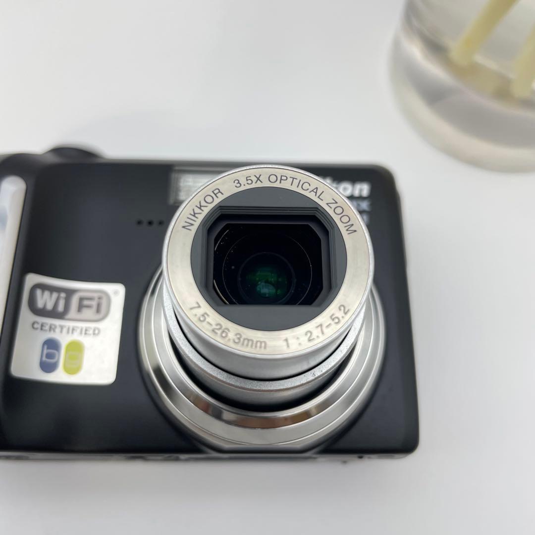 美品✨Nikon coolpix P1✨動作確認済 スマホ転送OK 可愛い 黒♪